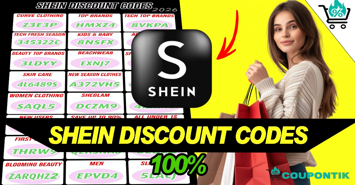 shein codes 2026