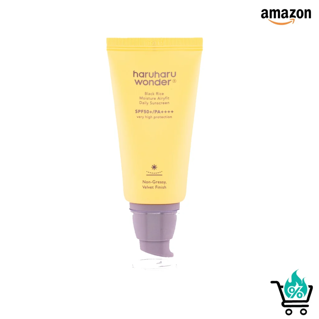 Haruharu Wonder Black Rice Moisture Airyfit Daily Sunscreen SPF 50