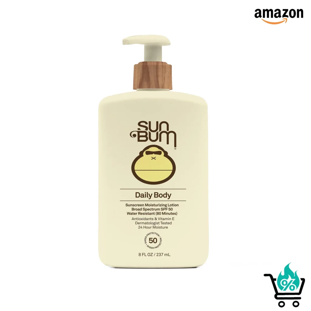 Sun Bum Daily SPF 50 Sunscreen Body Lotion