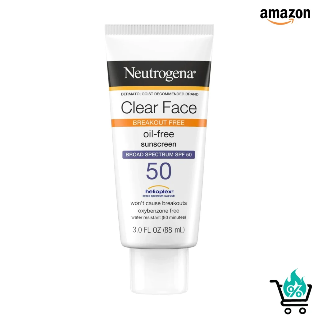 Neutrogena Clear Face Sunscreen SPF 50